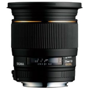 Sigma 20mm f1.8 EF
